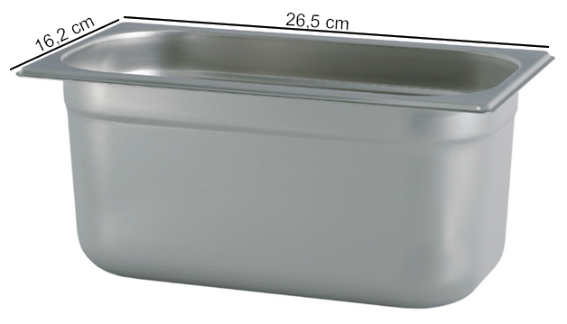 Gastronádoby nerez HENDI BUDGET LINE