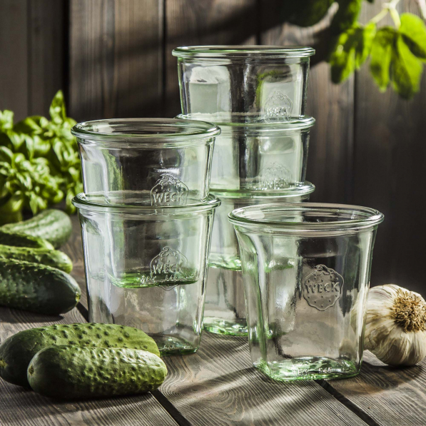 SKLENICE WECK QUADRO