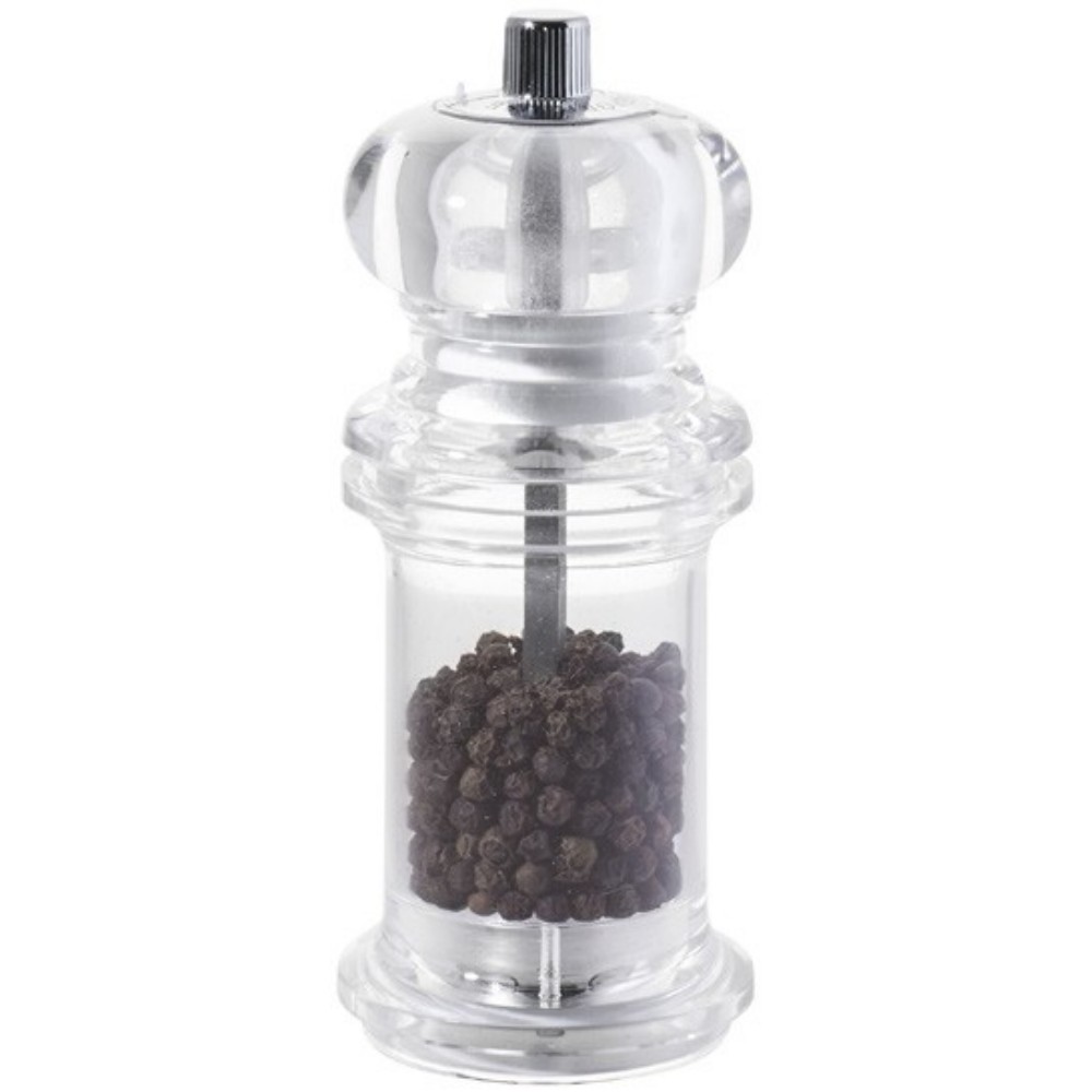 MARLUX | BOLÉRO COMBO mlýnek na pepř a sůl, průhledný kombinovaný, 13 cm