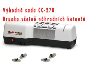 Chef's Choice | CC-270, SADA Brusiče nožů včetně náhradních kotoučků, CZ DISTRIBUCE 