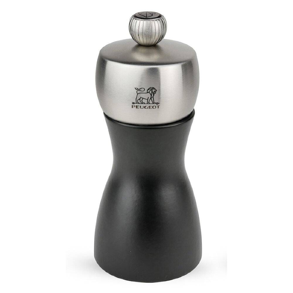 PEUGEOT | Mlýnek na sůl, FIDJI , černý, velikost 12 cm, buk