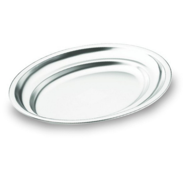 TOMGAST | Tác nerezový, oválný - 40 x 26 cm