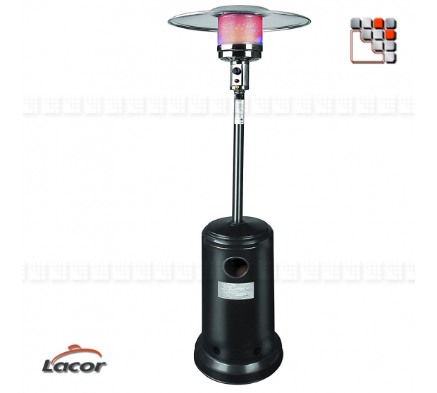 LACOR | Zahradní plynové topidlo E-69401, výkon 14 kW