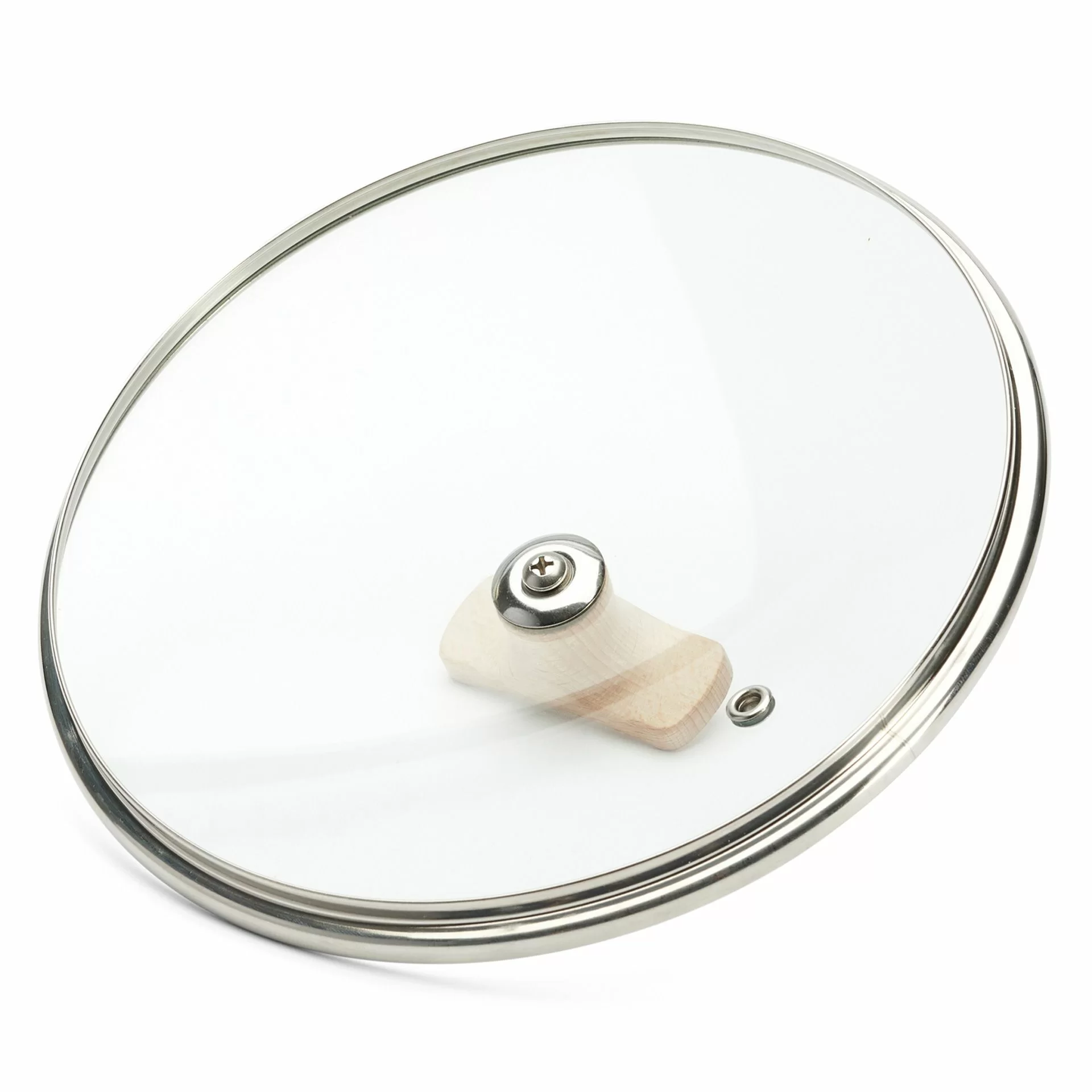 DE BUYER | Poklice k pánvi MINERAL B BOIS, průměr 24 cm