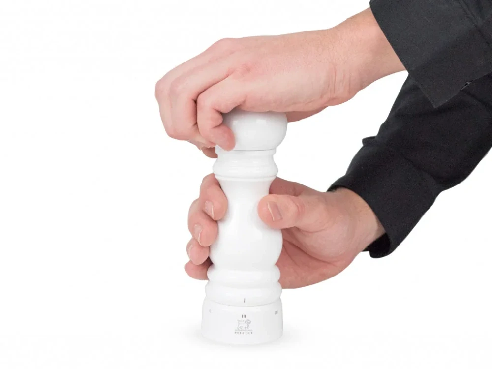 PEUGEOT | Mlýnek Paris Zirlion na sůl, bílý 18 cm