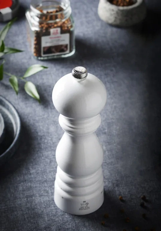 PEUGEOT | Mlýnek Paris Zirlion na sůl, bílý 22 cm