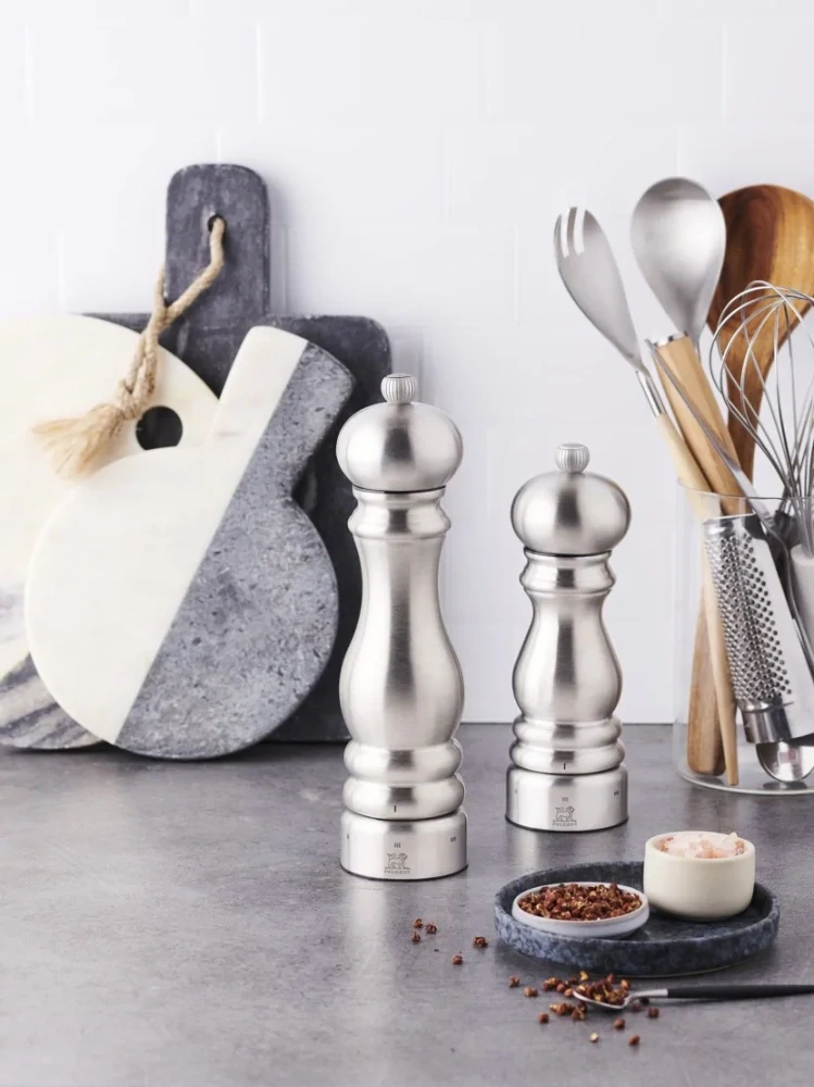 PEUGEOT | Mlýnek Paris Chef Collection Zirlion na sůl, 22 cm, inox