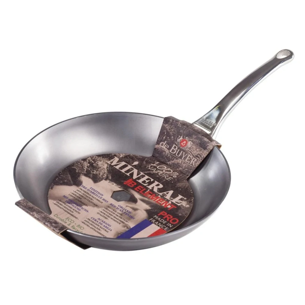 DE BUYER | ocelová pánev MINERAL B PRO, průměr 20 cm