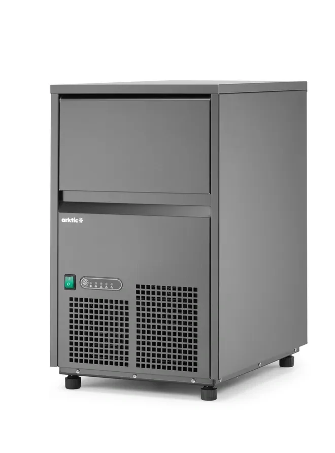 Stroj na výrobu kostek ledu, Arktic, Černá, 220-240V/385W, 380x520x(H)637mm
