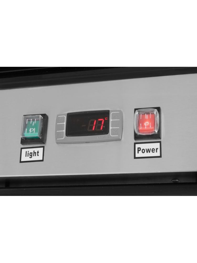 ARKTIC | Lednice 610 l Kitchen Line se skleněnými dveřmi, Kitchen Line, 610L, 230V/280W, 685x800x(H)2135mm