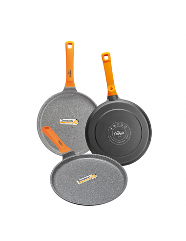 INOXIBAR | Nepřilnavá pánev na palačinky, Absolut Orange, pr. 26 cm