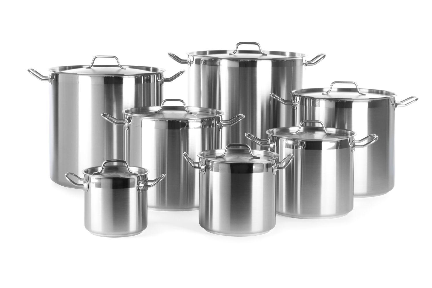 HENDI | Vysoký hrnec s poklicí Profi Line, Profi Line, objem 3L, ⌀160x(H)150mm