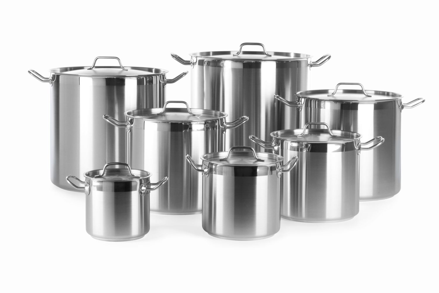 HENDI | Vysoký hrnec s poklicí Profi Line, Profi Line, objem 3L, ⌀160x(H)150mm