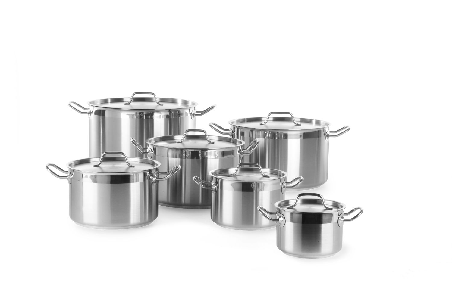 HENDI | Střední hrnec s poklicí, Profi Line, objem 23,5L, ⌀360x(H)230mm