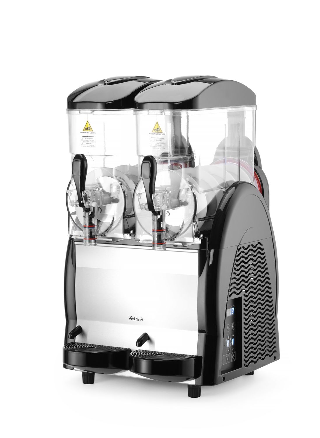Výrobník ledové tříště 2x12 litrů, HENDI, 24L, 230V/740W, 470x515x(H)780mm