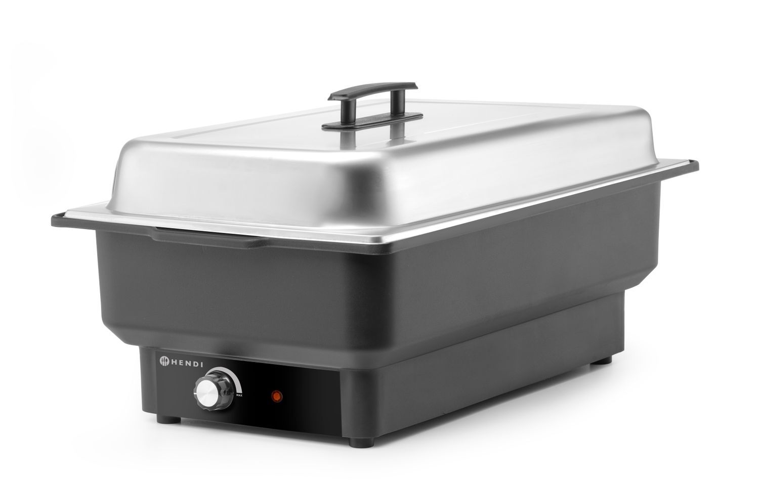 Chafing dish elektrický Tellano, HENDI, Kitchen Line, GN 1/1, 9L, 220-240V/900W, 575x349x(H)278mm