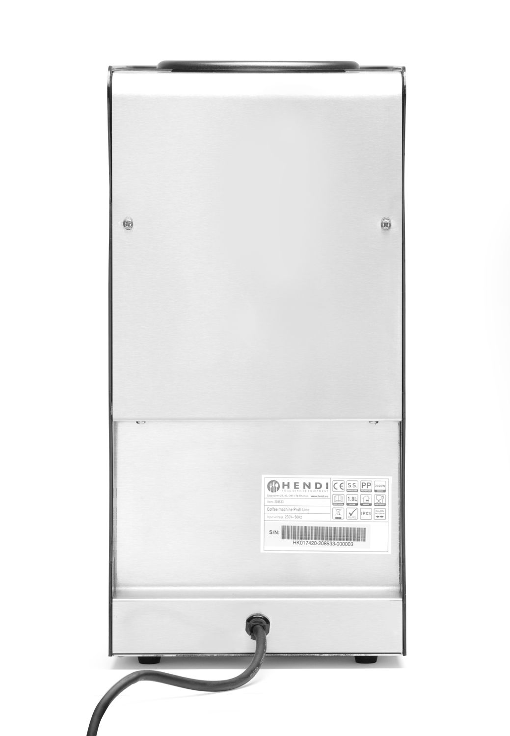 Překapávač pro kávu, HENDI, Profi Line, 230V/2020W, 204x400x(H)590mm