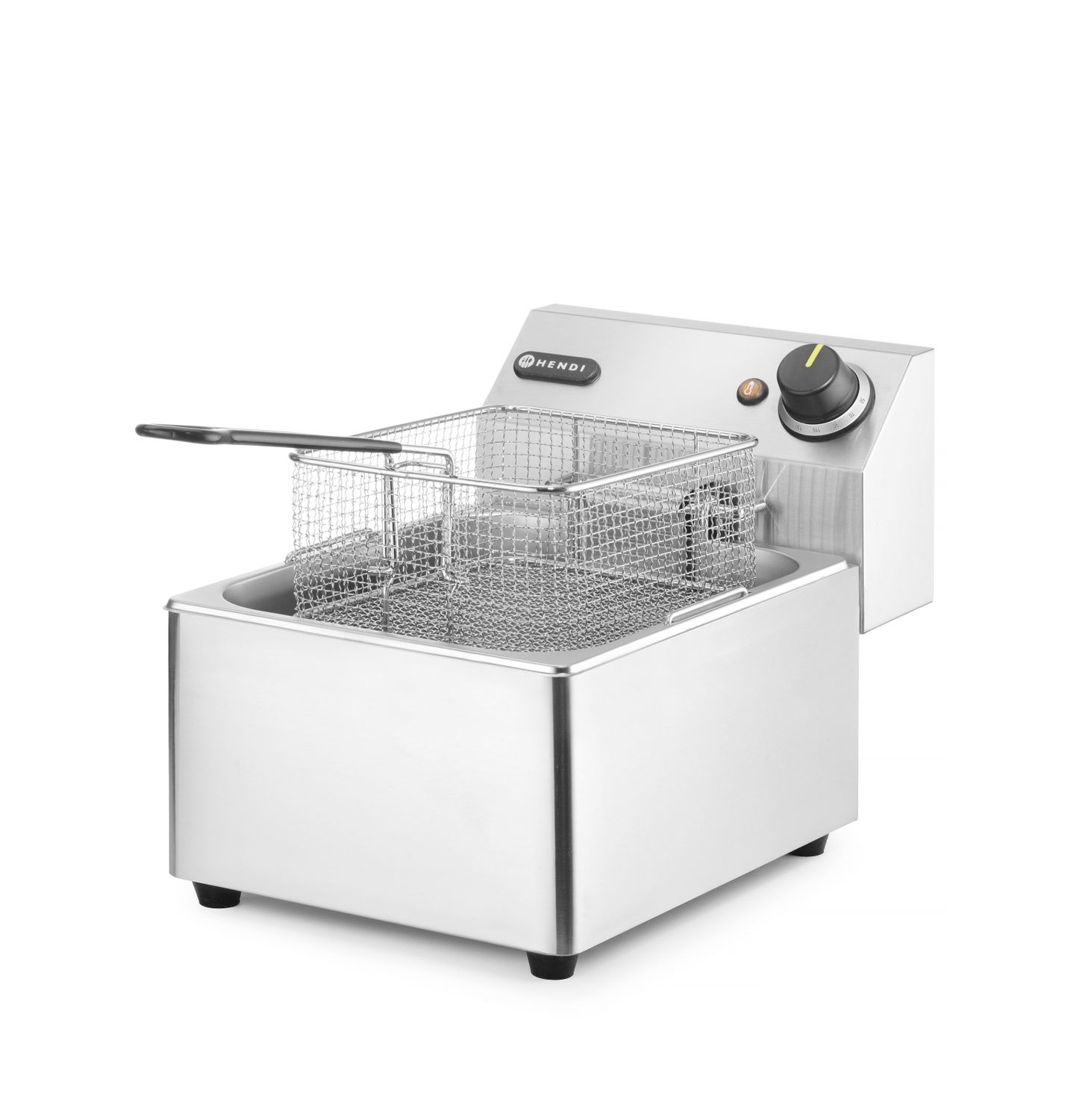HENDI | Fritéza, objem 6 litrů, Kitchen Line, 230V/3300W, 269x430x(H)300mm