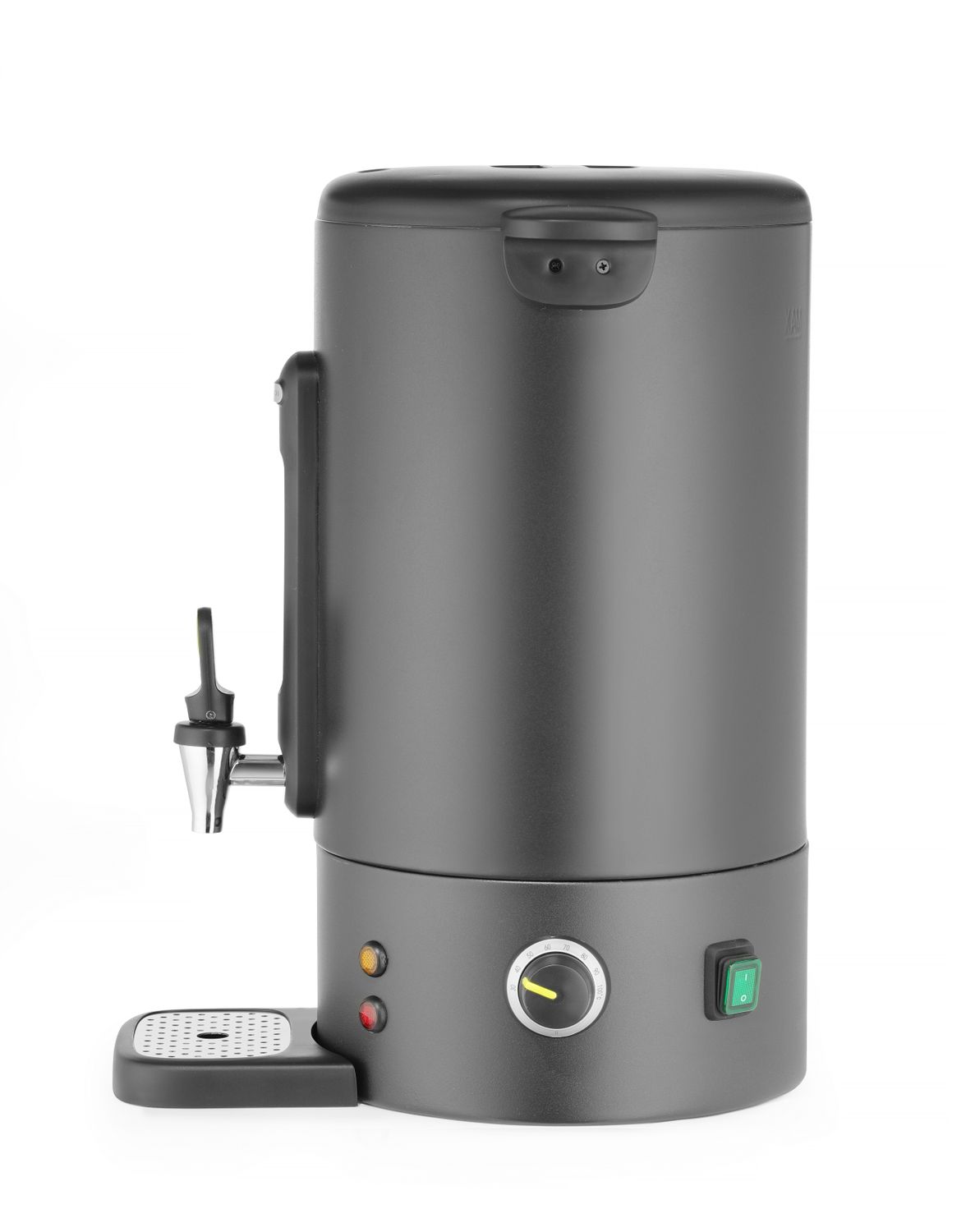 HENDI | Bojler na horké nápoje, Design by Bronwasser, jednoplášťový objem 16L, matně černý, 220-240V/1650W, 356x400x(H)510mm