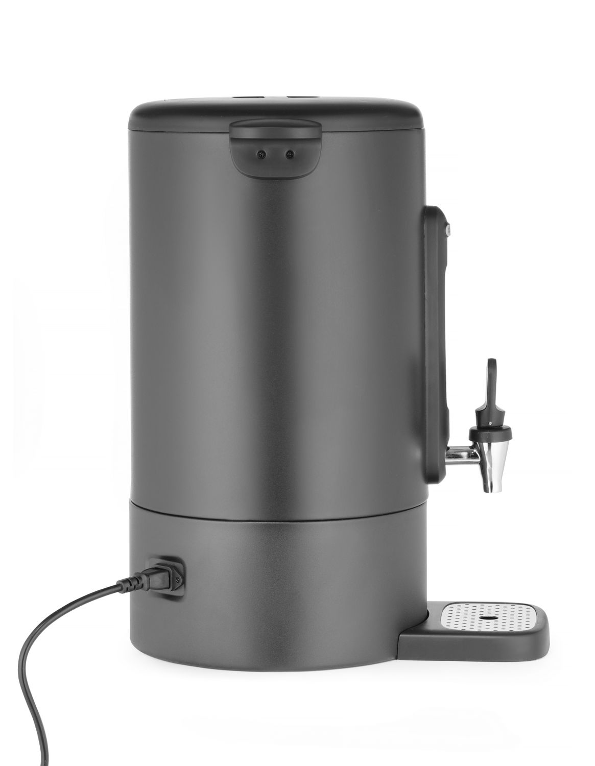 HENDI | Bojler na horké nápoje, Design by Bronwasser, jednoplášťový objem 16L, matně černý, 220-240V/1650W, 356x400x(H)510mm