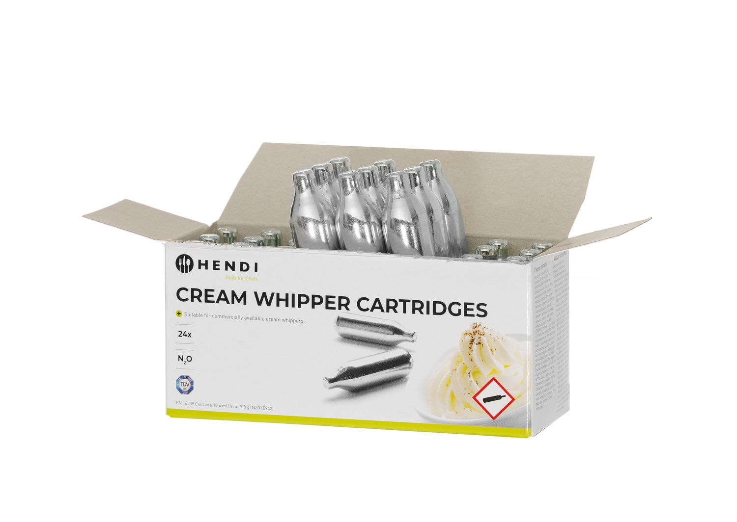 Bombičky do láhví na šlehačku, HENDI, 24 ks