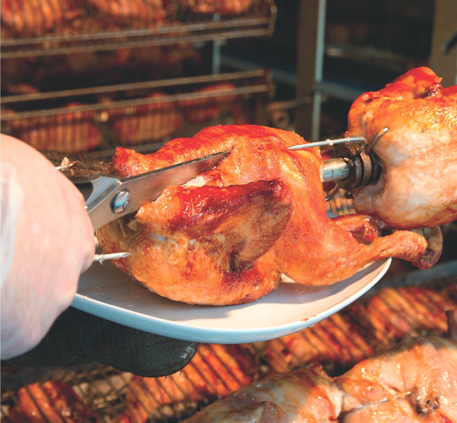 Nůžky na drůbež, HENDI, Černá, (L)240mm