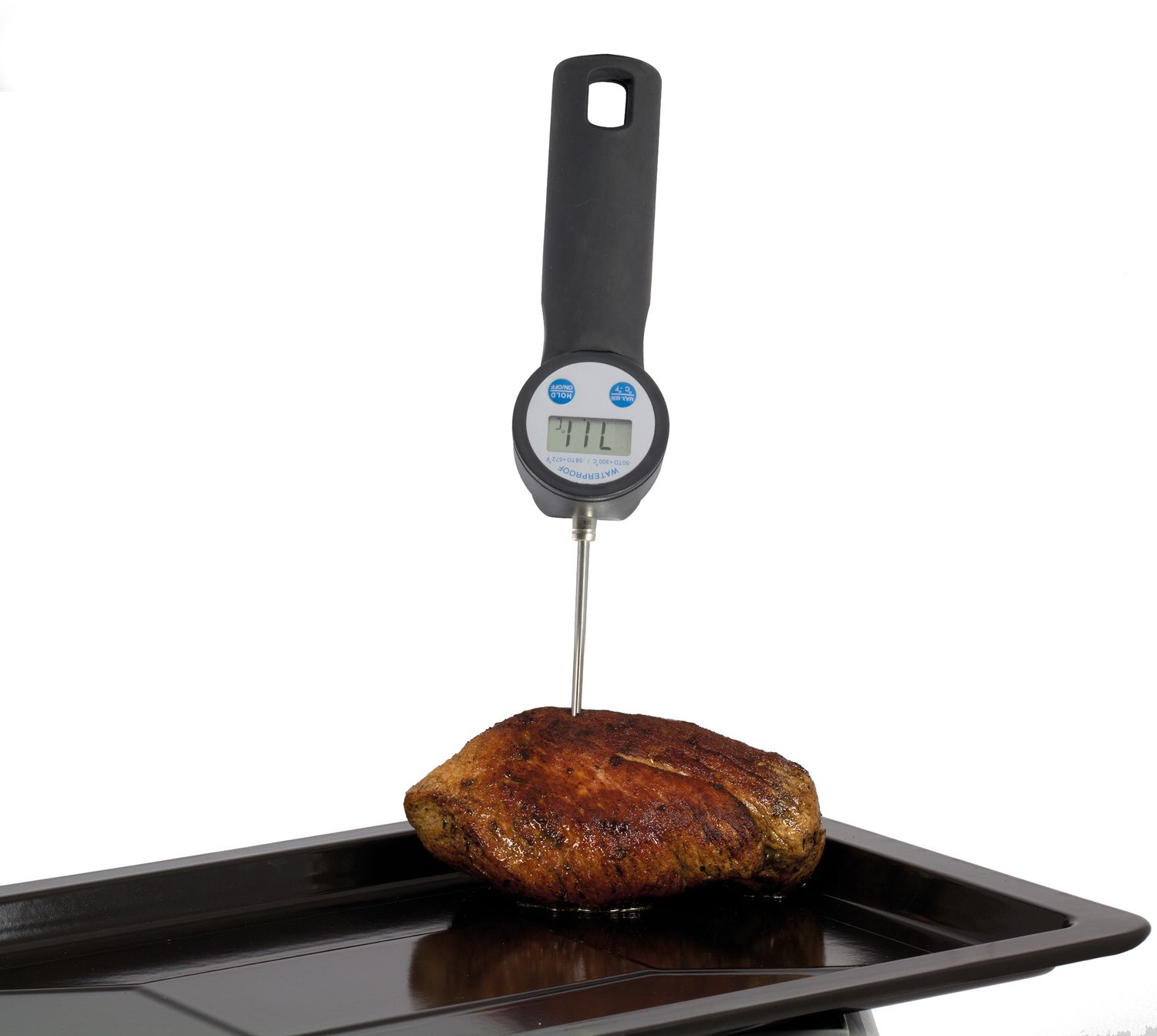 Voděodolný teploměr, HENDI, 290x48x(H)40mm