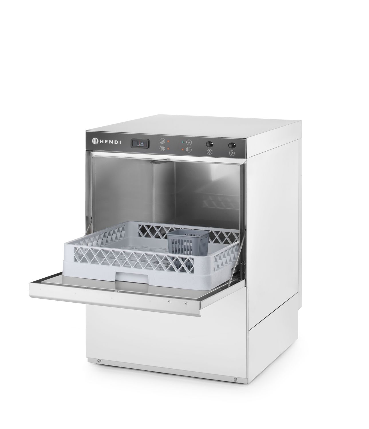 Myčka nádobí K50, HENDI, s dávkovačem mycího prostředku, 230V/3600W, 600x570x(H)830mm