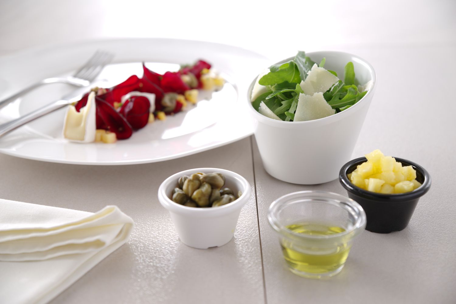 Miska Ramekin, HENDI, 0,045L, Černá, 12 ks, ø60x(H)35mm