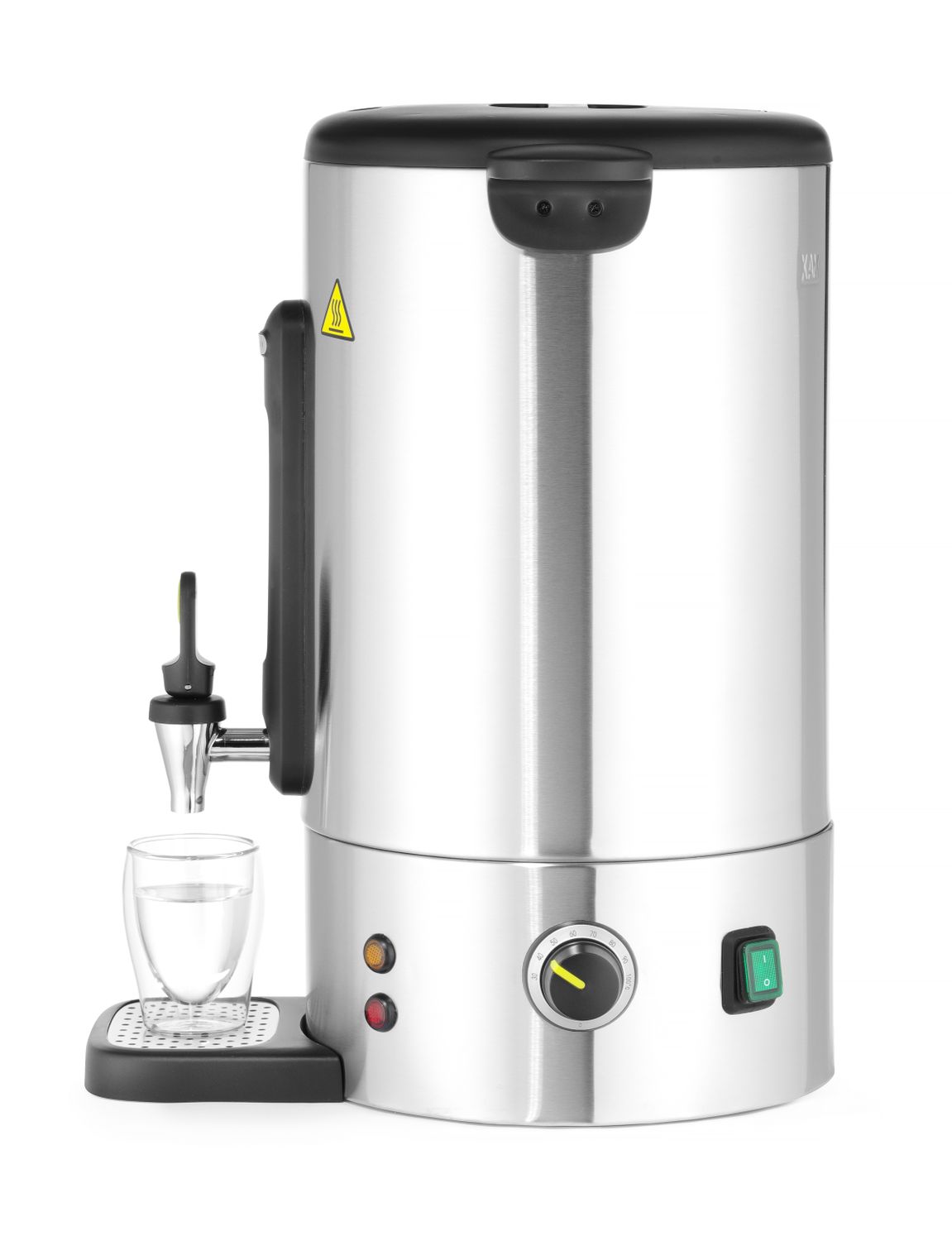HENDI | Bojler na horké nápoje, Design by Bronwasser, jednoplášťový objem 16L, 220-240V/1650W, 352x397x(H)500mm