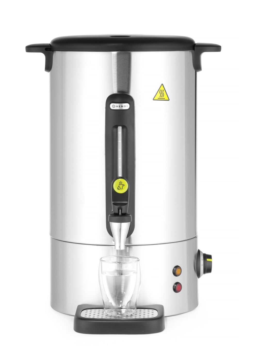 HENDI | Bojler na horké nápoje, Design by Bronwasser, jednoplášťový objem 16L, 220-240V/1650W, 352x397x(H)500mm