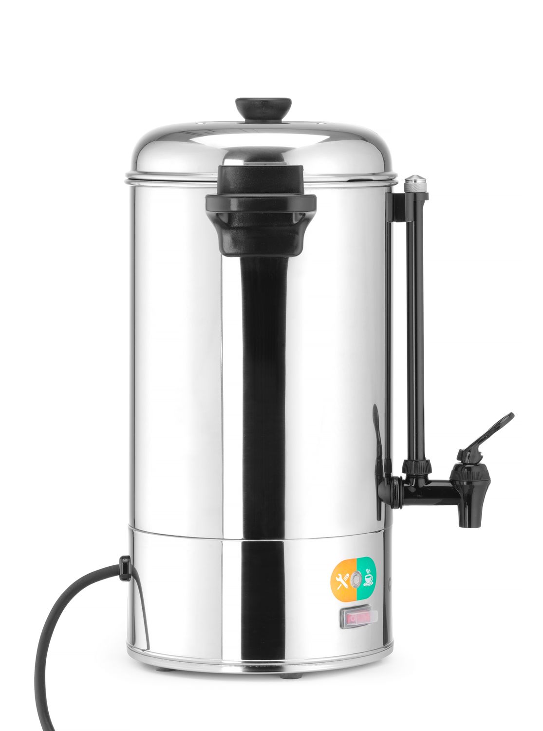 HENDI | hrnec na svařák jednoplášťový, objem 9L, nerez, 230V/2200W, 370x332x(H)472mm
