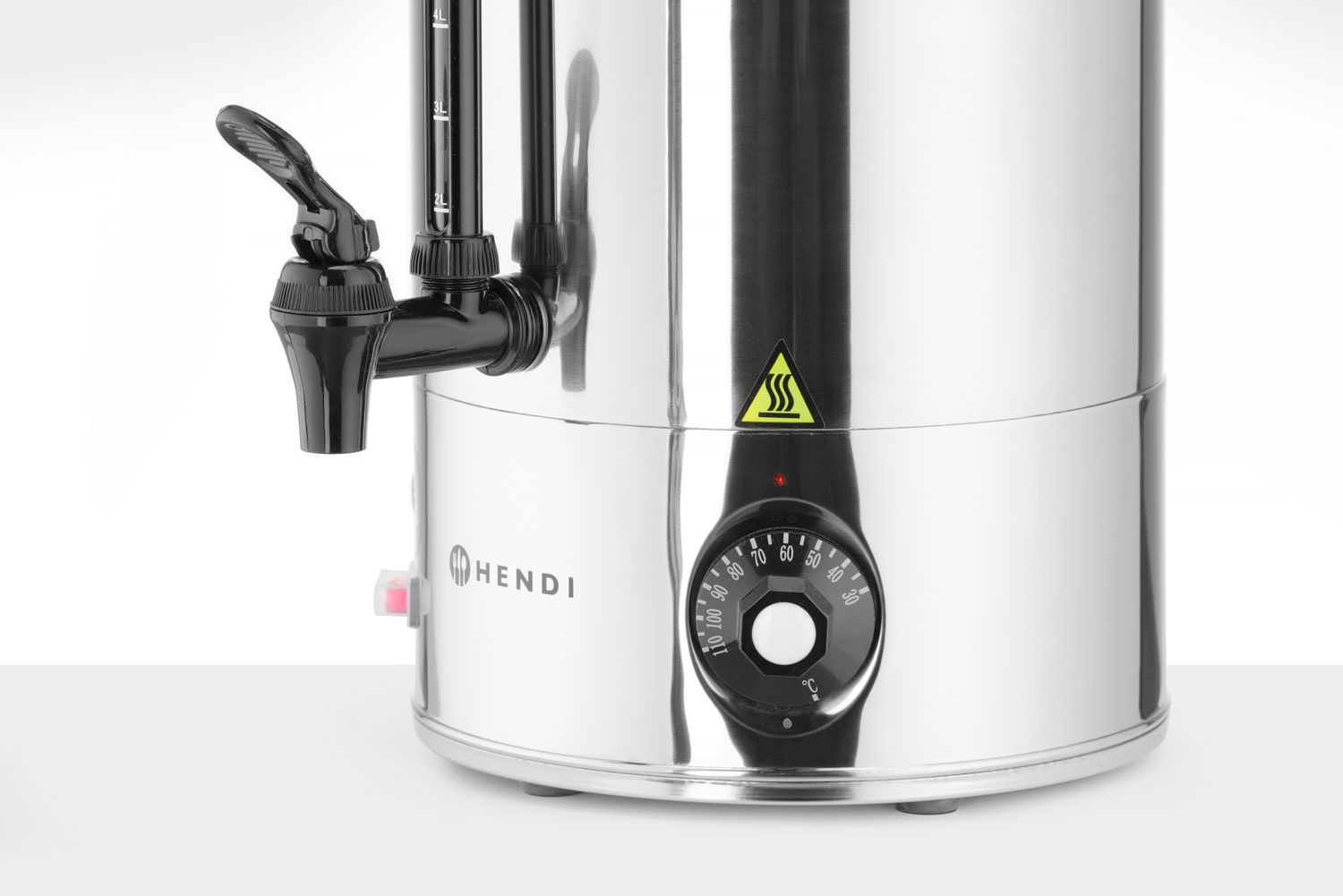 HENDI | hrnec na svařák jednoplášťový, objem 9L, nerez, 230V/2200W, 370x332x(H)472mm