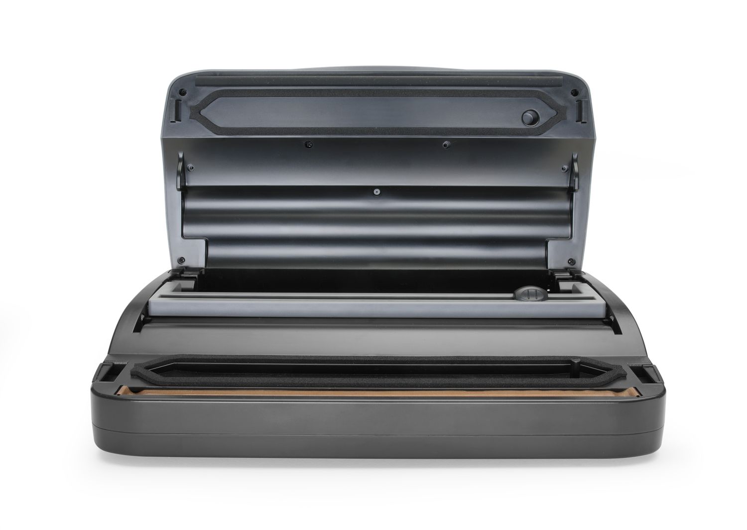 Vakuová balička s podavačem rolí - lamelová, HENDI, Budget Line, 385x205x(H)95mm