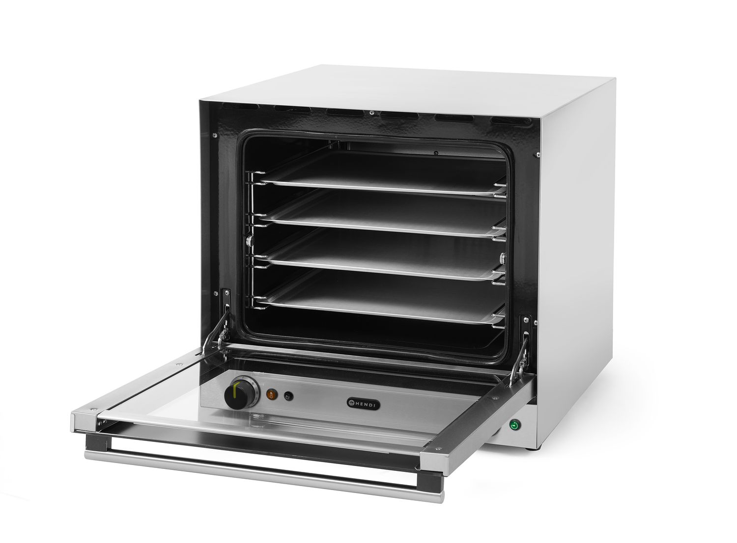 HENDI | Horkovzdušná trouba H90S se zvlhčováním, objem 62L, 230V/2670W, 595x624x(H)572mm