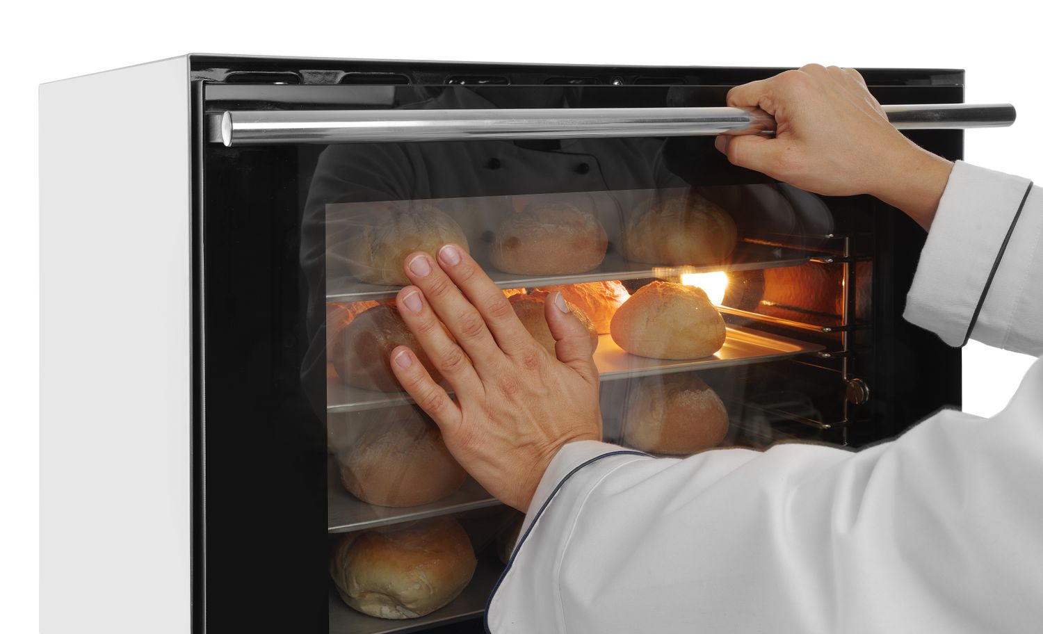 HENDI | Horkovzdušná trouba H90S se zvlhčováním, objem 62L, 230V/2670W, 595x624x(H)572mm