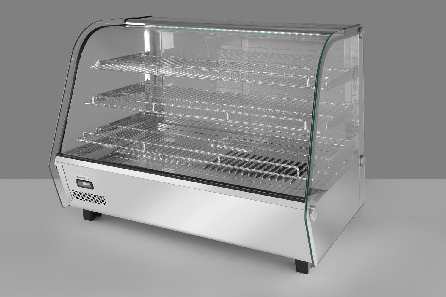 Vitrína ohřívací nastavitelná, HENDI, 160 litrů, 230V/1500W, 885x570x(H)680mm