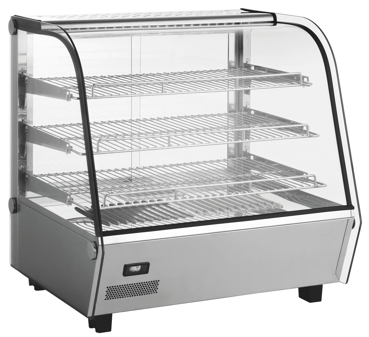 Vitrína ohřívací nastavitelná, HENDI, 120 litrů, 230V/1100W, 685x575x(H)680mm