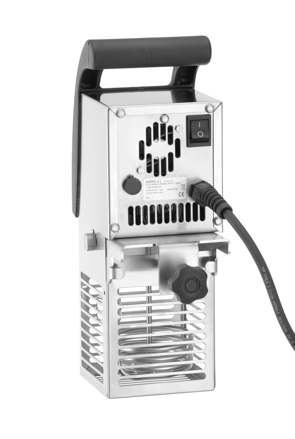 Ponorný cirkulátor na vaření sous vide SmartVide 7, Sammic, Stříbrná, 230V/2000W, 124x140x(H)360mm