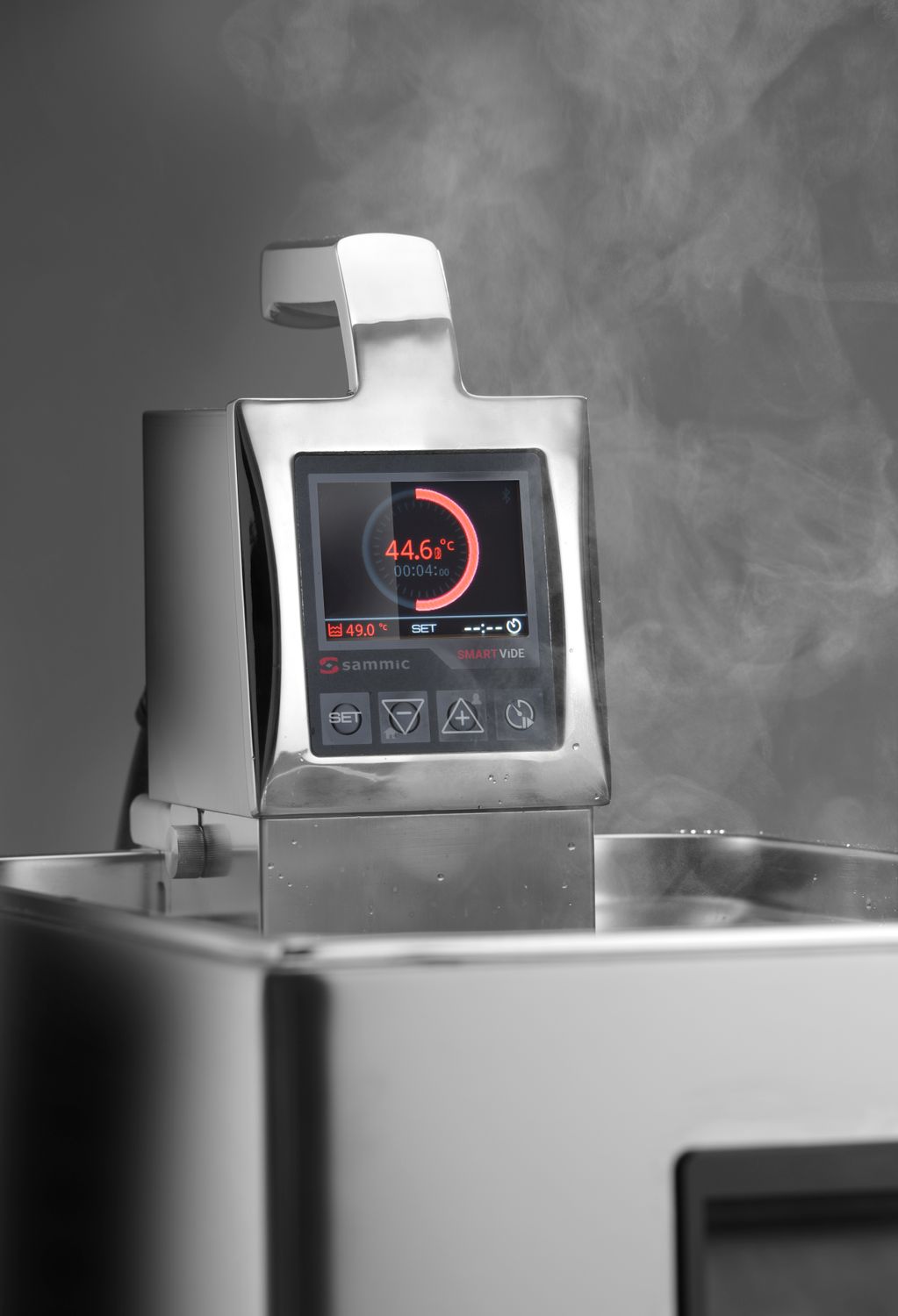 Ponorný cirkulátor na vaření sous vide SmartVide 9 , Sammic, Stříbrná, 230V/2000W, 124x140x(H)360mm
