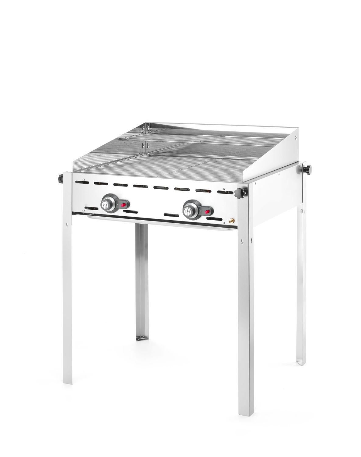 Plynový gril Green Fire 2 hořáky, HENDI, Profi Line, Včetně 2 mřížek GN 1/1 z nerezové oceli, 11,6kW, 740x612x(H)825mm