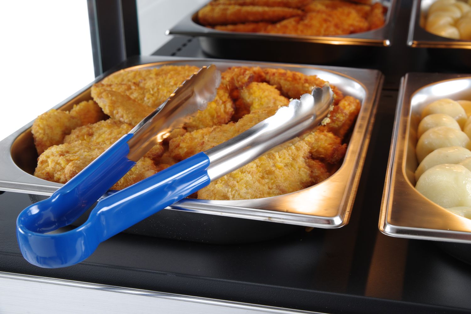 Servírovací kleště HACCP 250 mm, HENDI, Modrá, (L)250mm