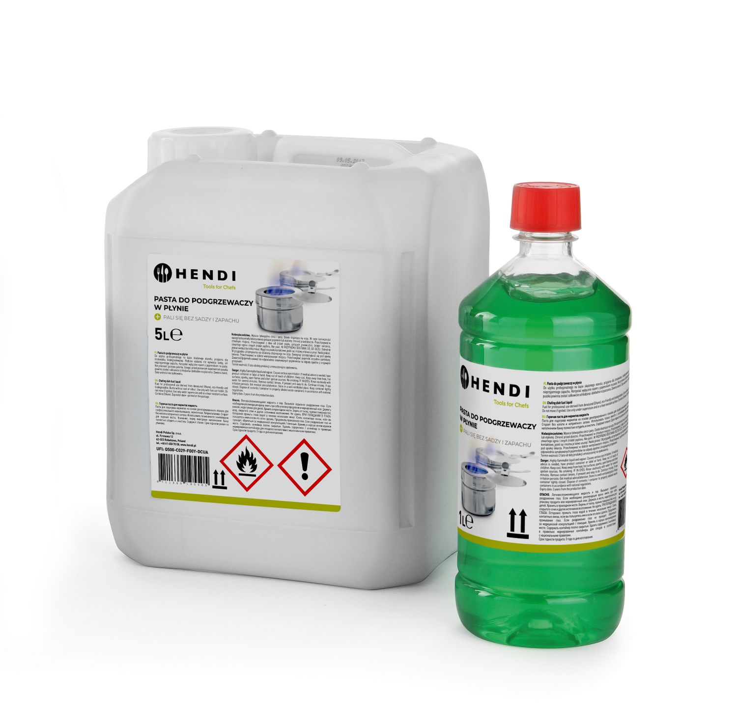 HENDI | Hořlavá pasta pod chafing kanystr 5 litrů