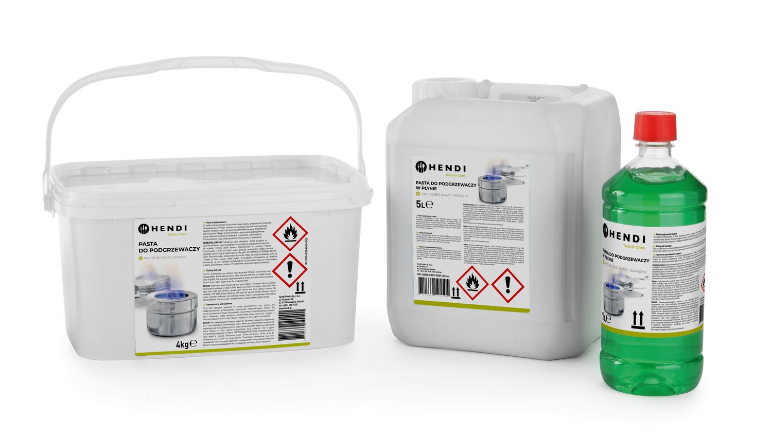 HENDI | Hořlavá pasta pod chafing kanystr 5 litrů