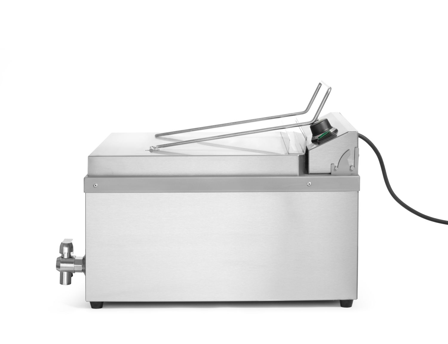 HENDI | Fritéza na koblihy, objem 12 l, 230V/3500W, 630x860x(H)438mm