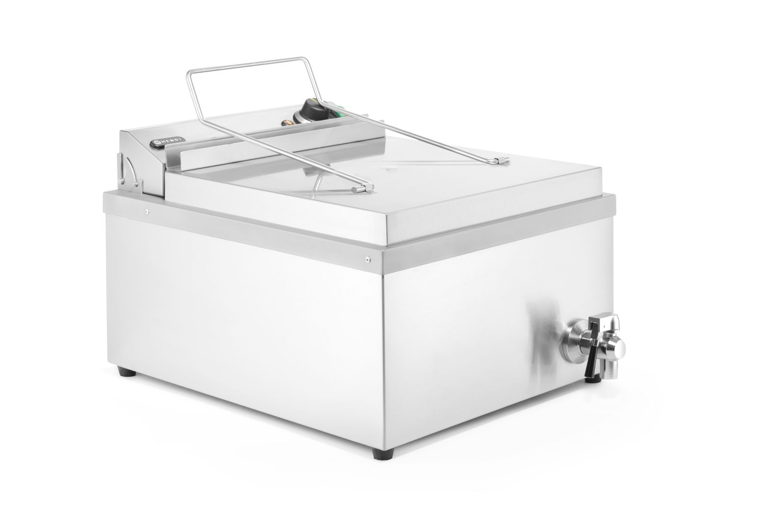 HENDI | Fritéza na koblihy, objem 12 l, 230V/3500W, 630x860x(H)438mm