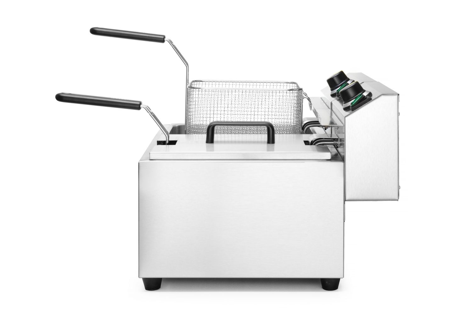 HENDI | Fritéza, objem 2x8 litrů, Profi Line, 230V/7000W, 605x460x(H)369mm