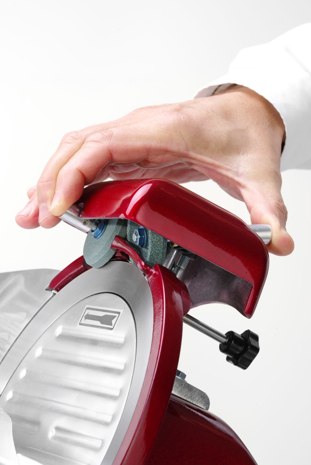 Slicer 250 Red Edition, HENDI, Profi Line, 220-240V/320W, 514x484x(H)373mm