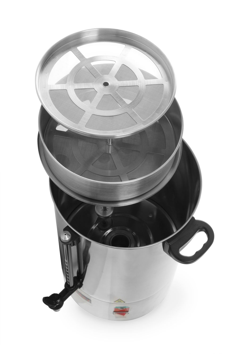 Dvojstěnný perkolátor, HENDI, 6L, 230V/1500W, 316x350x(H)480mm