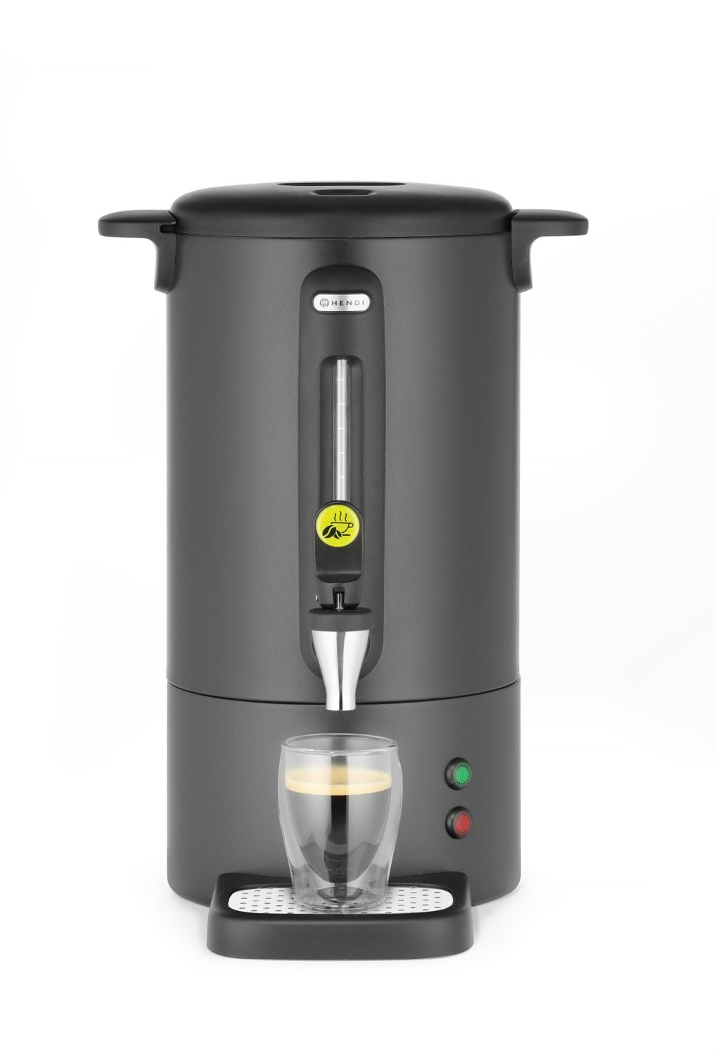 Perkolátor - Design by Bronwasser, HENDI, 7L, Černá, 220-240V/1050W, 305x350x(H)451mm